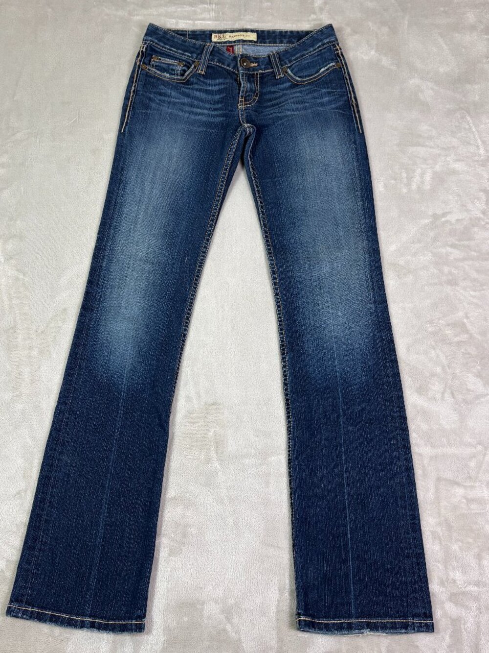 BKE Denim Madison Boot Stretch 26 x 33.5 (29 x 32.5) Womens Denim Jeans distress